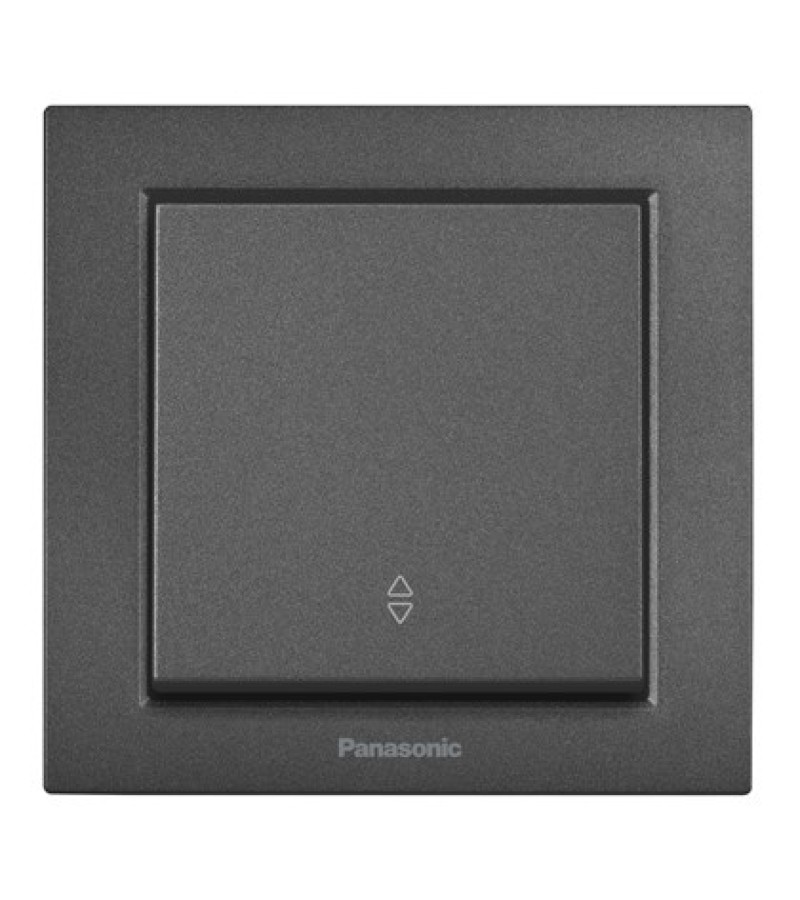 გადამრთველის მექანიზმი რევერსი  KARRE  PLUS 55  შავი WDTT00032BL-EU1   Panasonic