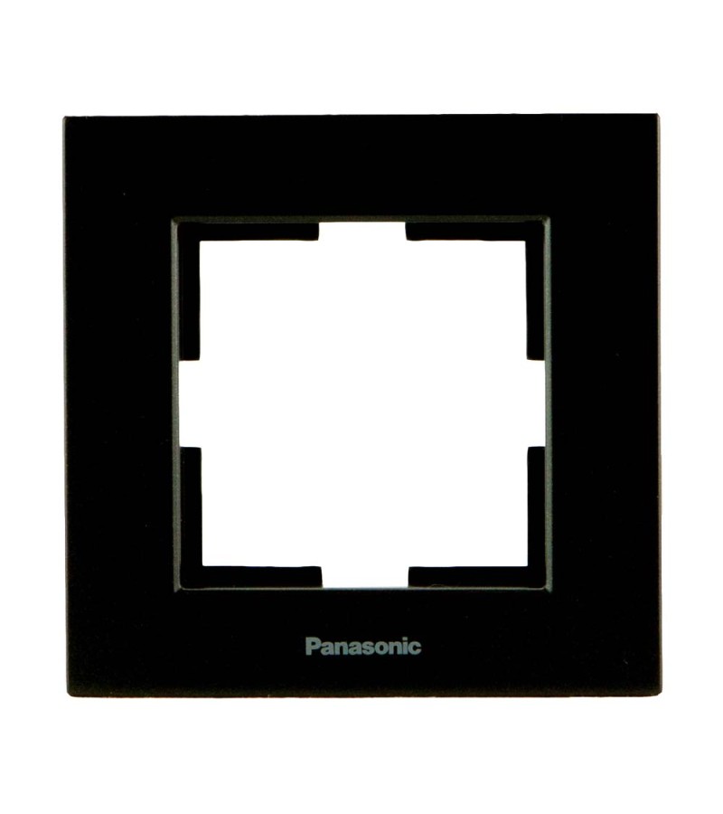 Switch-rosette edge KARRE PLUS 55 1 black WDTF18012BL-AMEA Panasonic