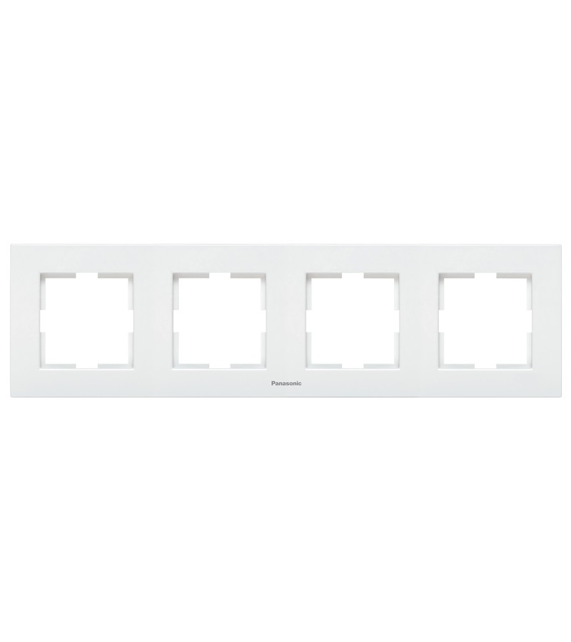 Switch-rosette edge KARRE PLUS 55 4 white WDTF18042WH-AMEA Panasonic