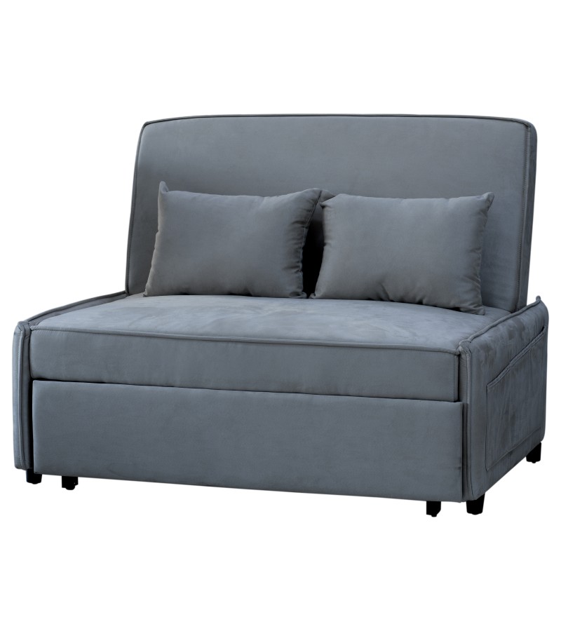 Диван раздвижной (2) с подушкой FSYKS-911-21 Размер: 1,2*89 (1,2*185) Цвет: темно-зеленый