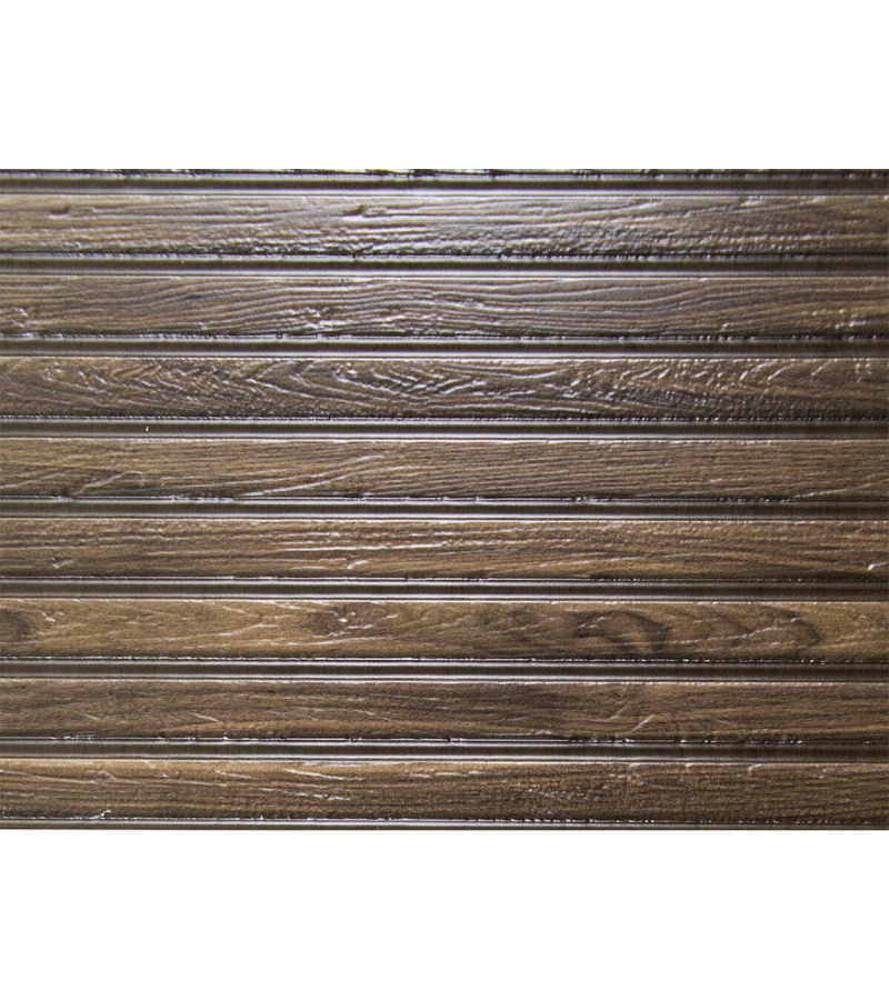 დეკორატიული პანელი თვითწებვადი  PVC  3D Планка тик 290х600მმ    მწარ. GRACE