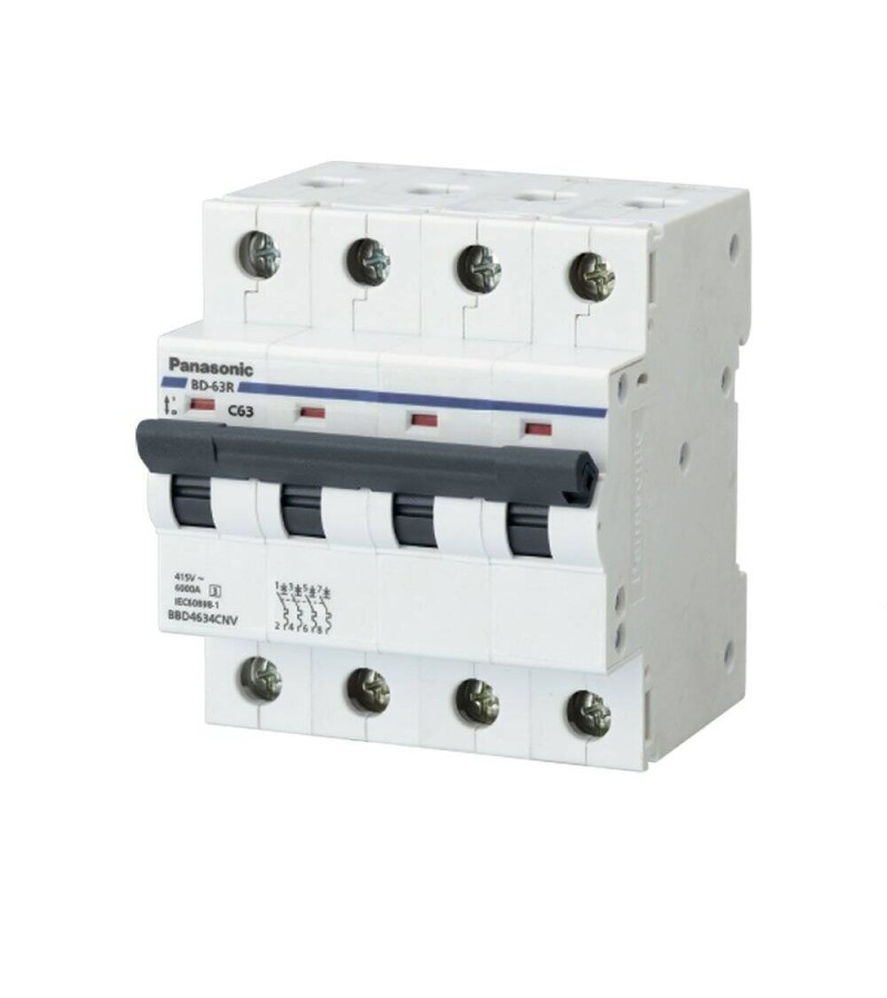 Electric protector 4*63 mA C/AC 6KA BBDE46333CNTJ Panasonic