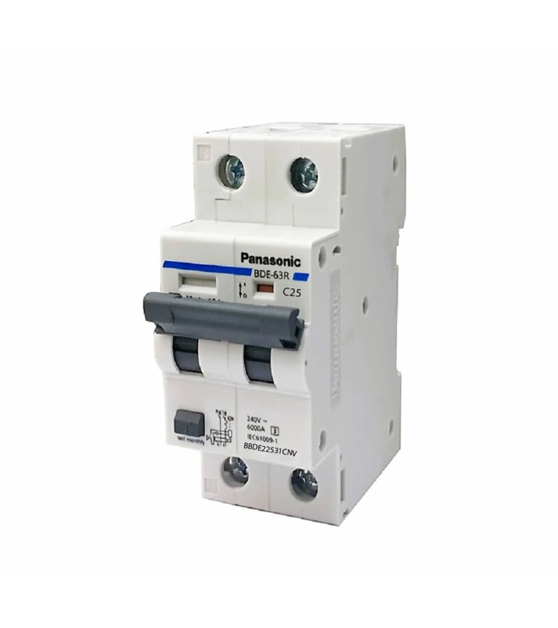 Электрический предохранитель 2*25 мА C/AC 6KA BBDE22531CNTJ Panasonic