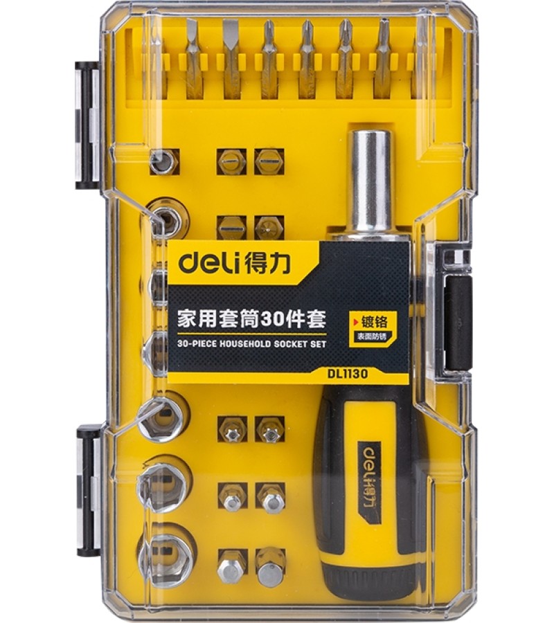 Набор отверток 30 шт. DL1130 bitter. d e l i