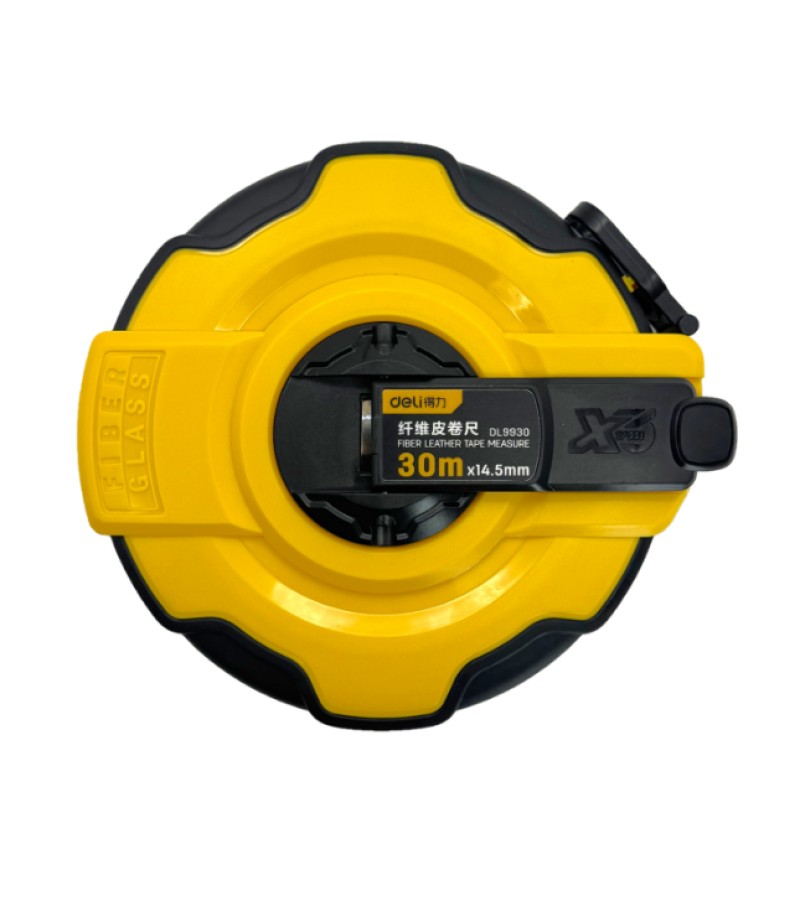 Measuring tape (distance measurer) 30m *14,5 DL9930 black.  d e l i 