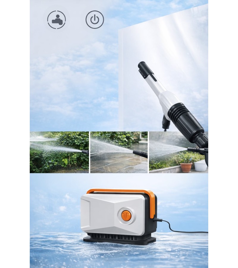 მაღალი წნევის სარეცხი დანადგარი 1400W  80Bar  DL882105    მწარ.  deli 