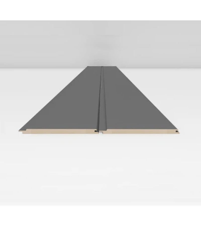 დეკორატიული პანელი  LB-2003/1  MDF 12*216*2800  MATT SILVER 257  მწარ.  AGT