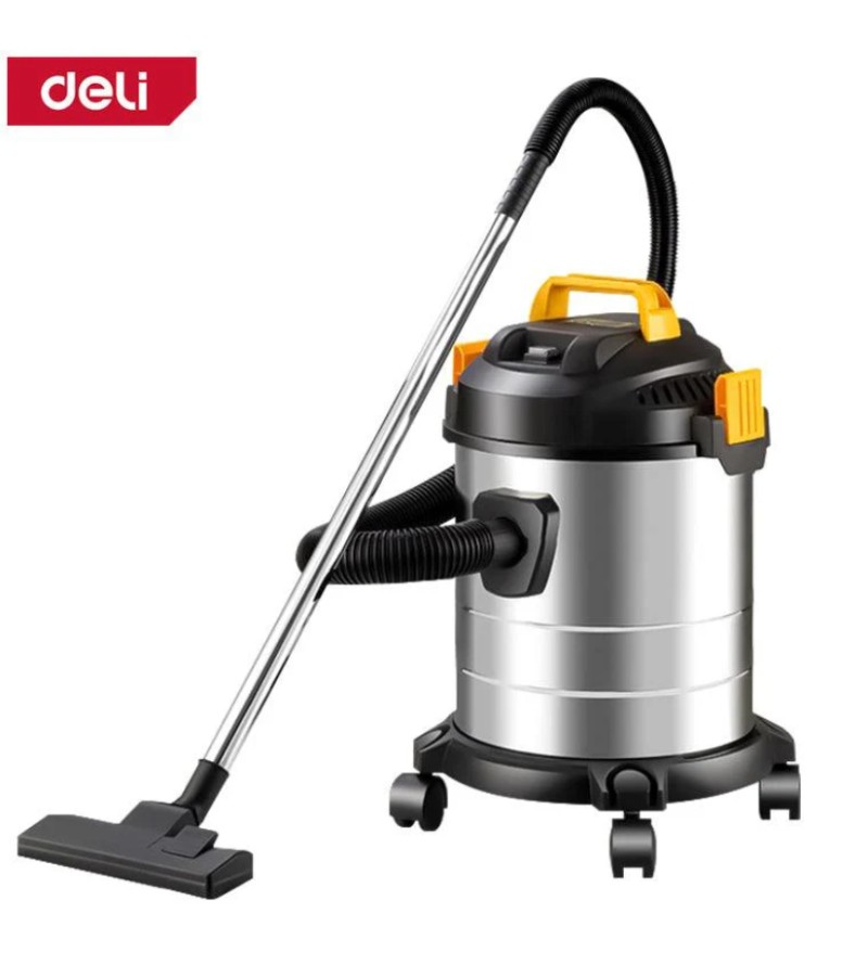 მტვერსასრუტი  16kpa 15ლ  WET/DRY  1100W  DL881815    მწარ.  deli 