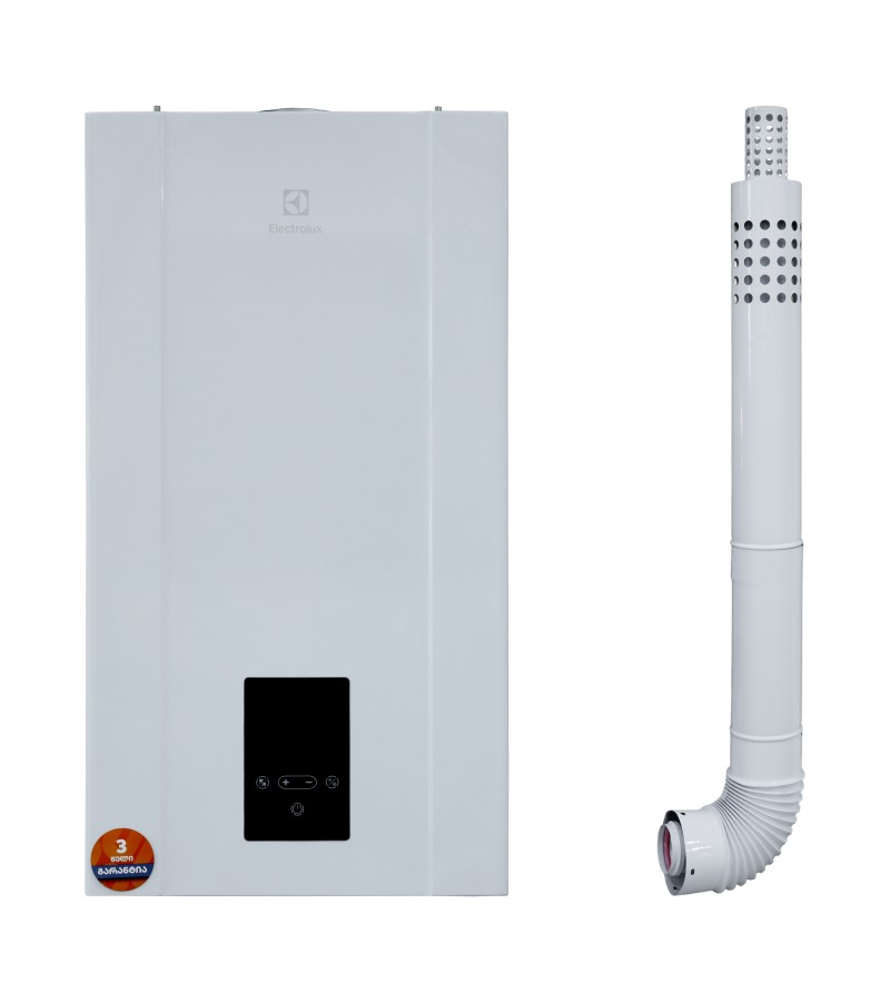 აირის ბოილერი + გამწოვი მილი  GCB 24 BASIC  24 KW   მწარ. ELECTROLUX