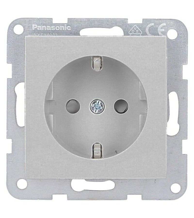 Механизм розетки KARRE PLUS 55 Silver WDTT02012SL-EU1 Panasonic