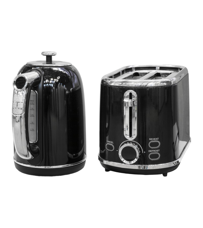 ჩაიდანი ელექტრო + ტოსტერი  R.7308B  2ლ  930W/2200W   მწარ. RAF