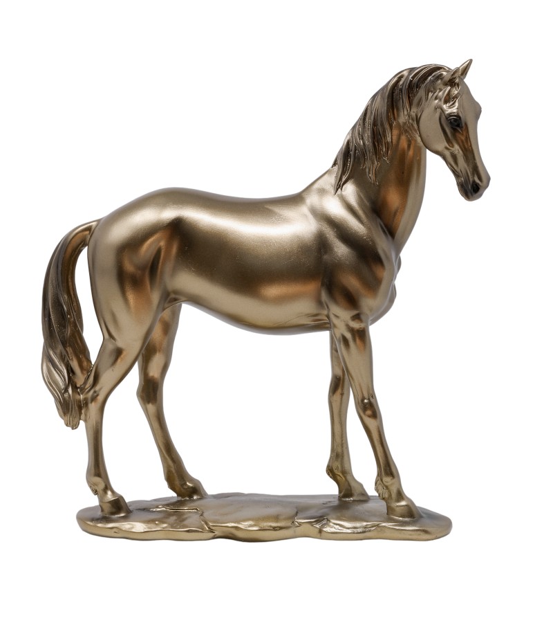 დეკორაცია  ცხენი  BNGY-53161GT  ზომა:27.5*9*30