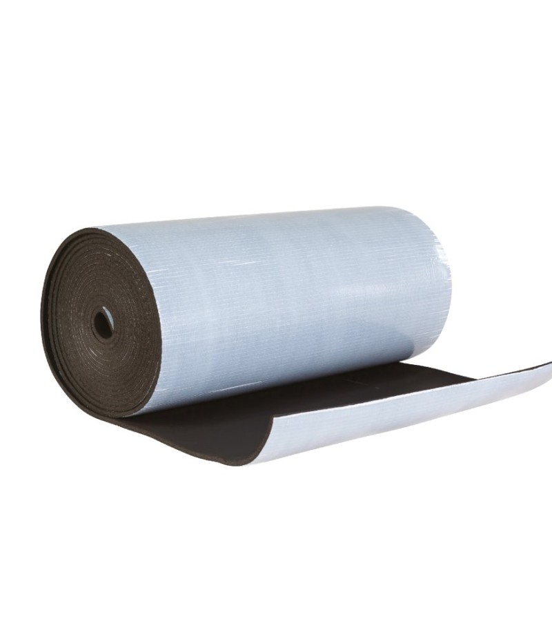 Rubber insulation foam self-adhesive 6mm X120cm (36m2) black. ODE