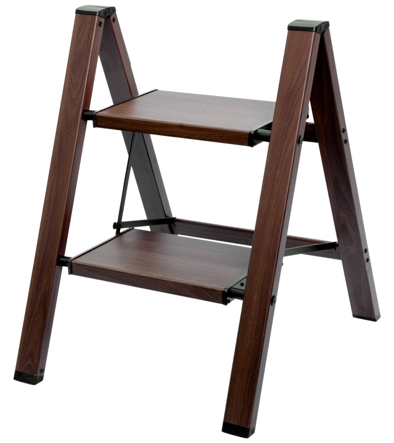 Ladder - 2 steps MYTY-2501 Color: brown