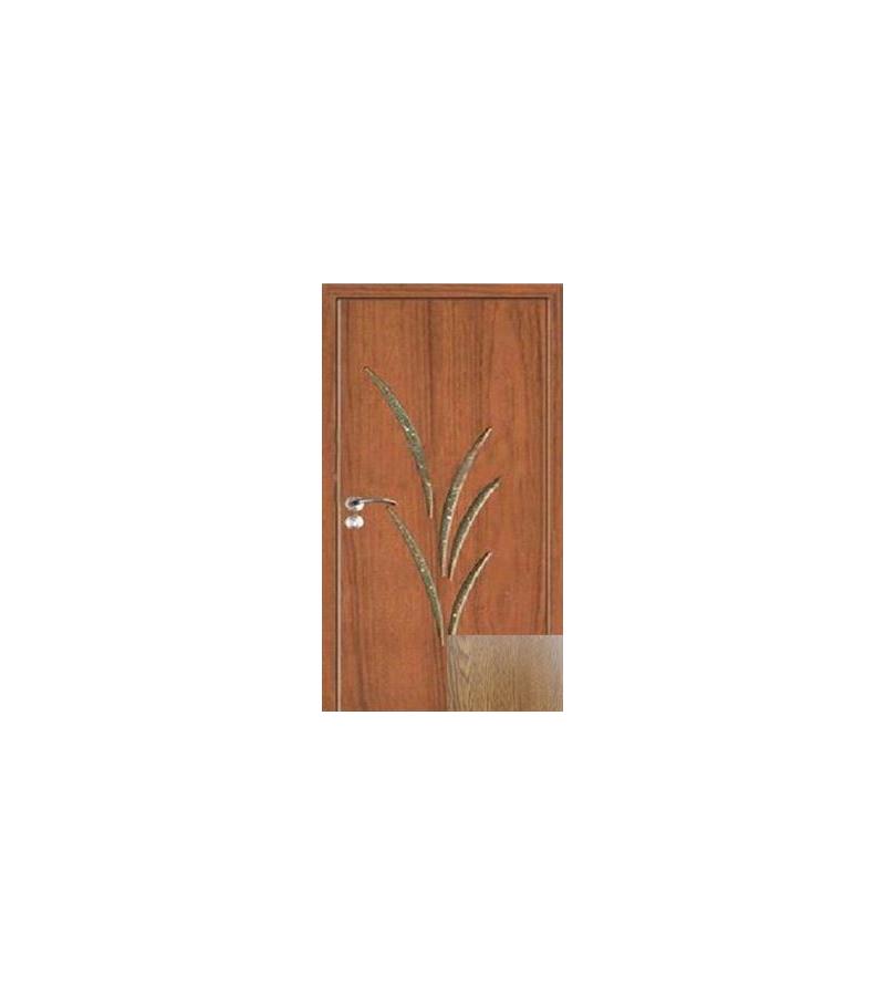 door with glass  KM-074  Size  215*70*4 color Oak (1-3)