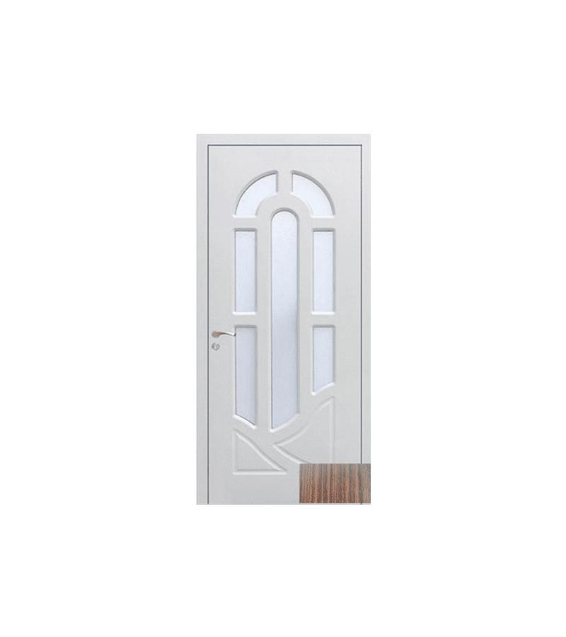 door with glass  KM-288  Size  215*70*4 color Walnut (7-5)