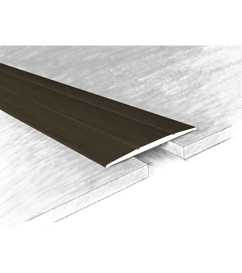 Laminate cover aluminum self-adhesive 33mm #150-307К 0,90m Дуб Топаз мр.  KTM