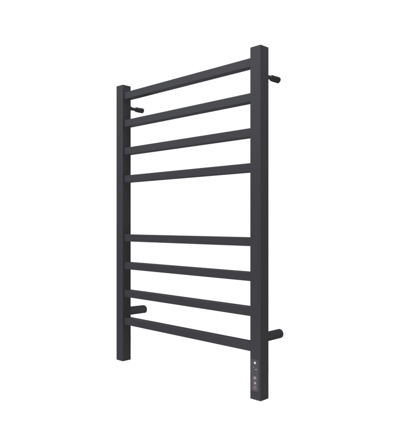 ელექტრო საშრობი დიმერით Ватикан П8 500х800 RAL 9005 შავი  მწარ. TERMINUS