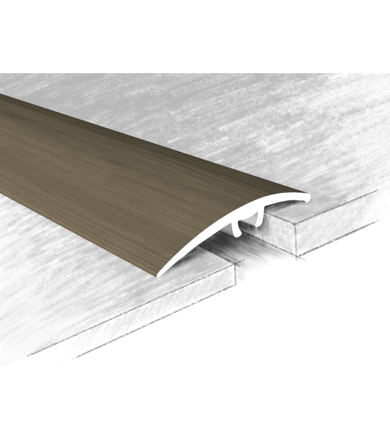 Покрытие ламината алюминиевое самоклеющееся 41мм #72-106К 0,90м Дуб Сибириана мр.  КТМ
