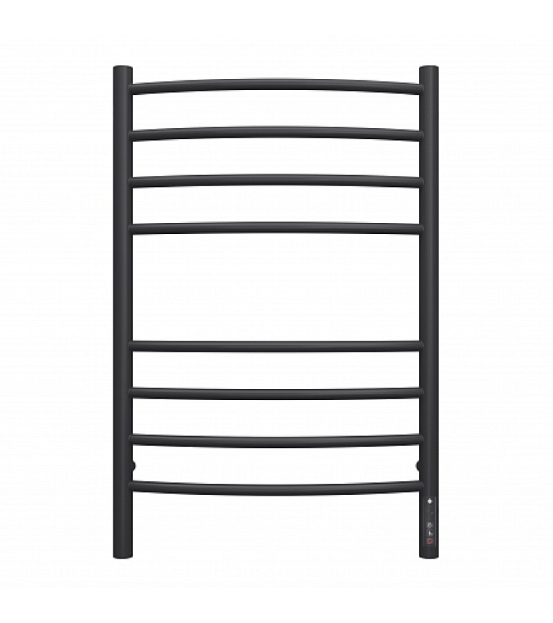 Electric dryer with dimmer Классик П8 500x800 RAL 9005 black and dark. TERMINUS