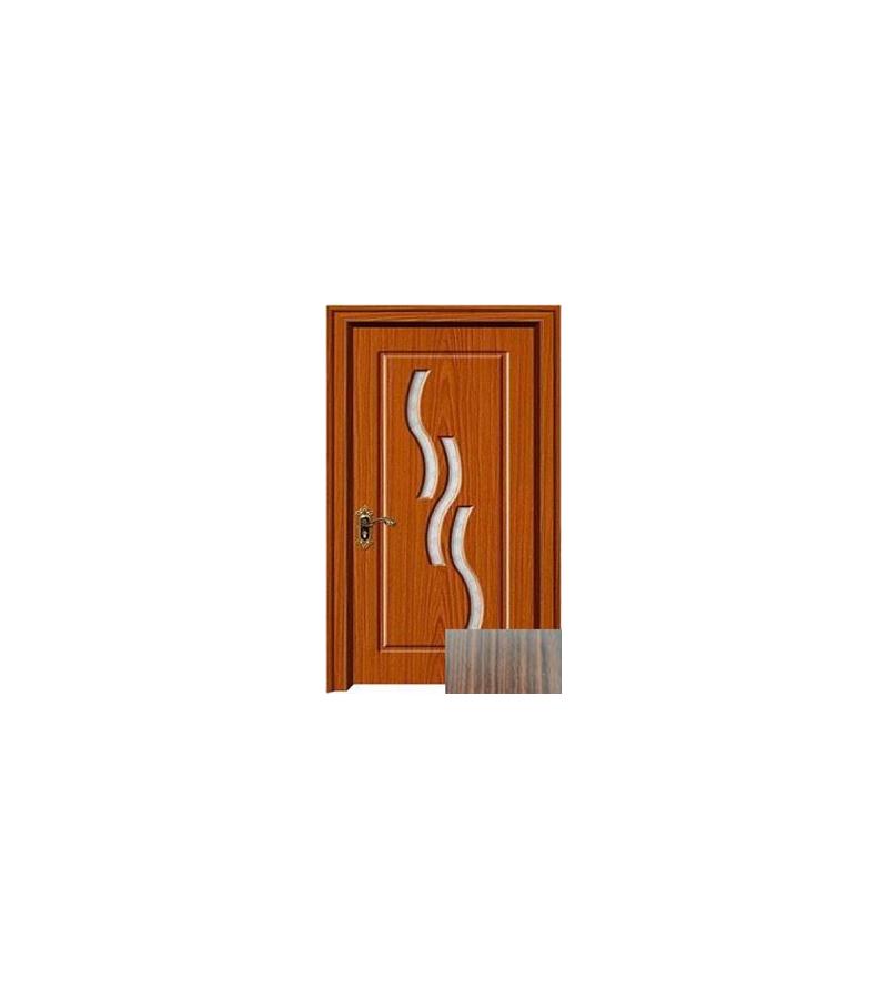 door with glass  OP-092 Size  205*70*4. color  WALNUT  (7-5)