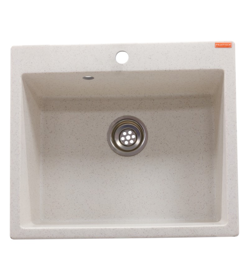 სამზარეულოს ნიჟარა 44/Q2  ფერი: Бежевый  ზომა:440*495*190