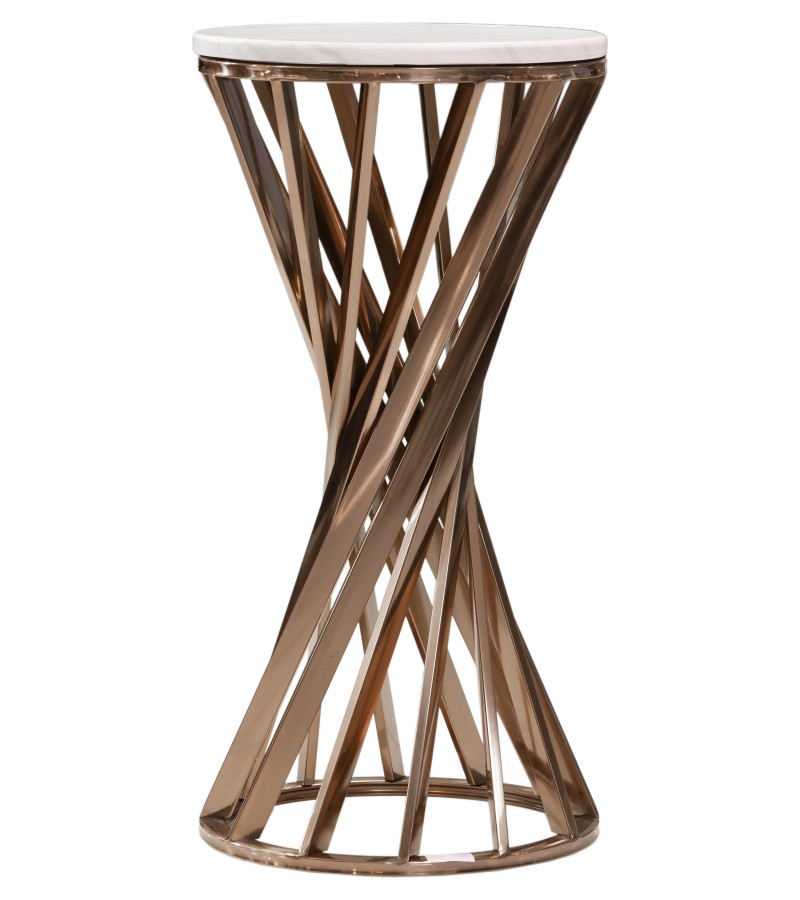 კონსოლი  FSJYT-2025-GW  ზომა:80*35*80  ფერი: GOLD+WHITE