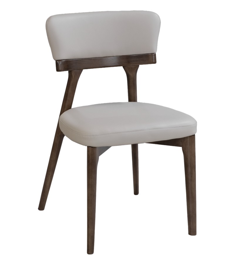 სკამი  ხის  #FSMCX-069#-1  ფერი: BEIGE