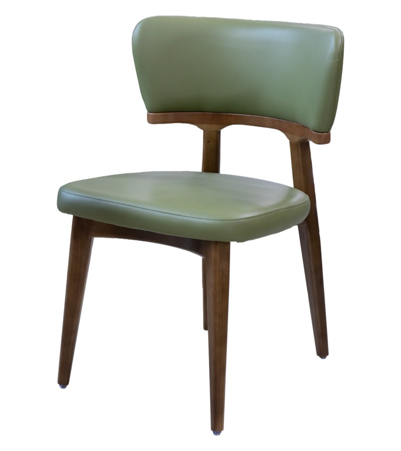 სკამი  ხის  #FSMCX-069#-10  ფერი: GREEN