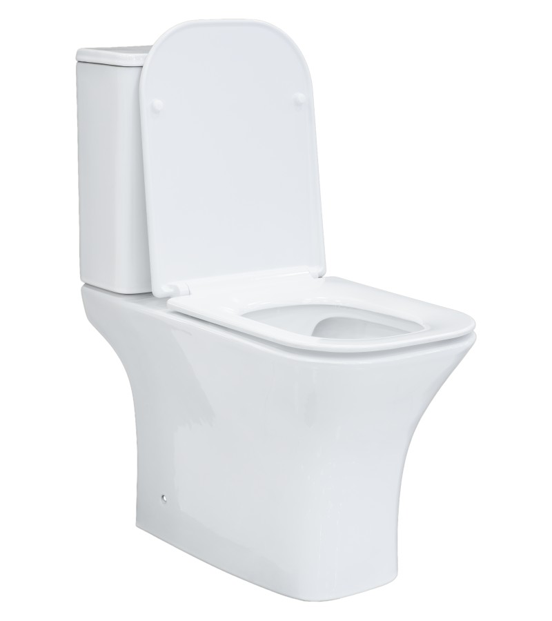 უნიტაზი ავზით  JT-3207  თეთრი, სახურავით  (Rimless)   JTO