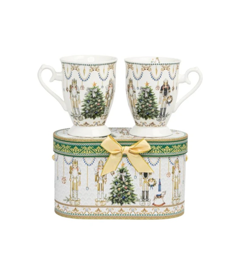 საახალწლო კერამიკული ჭიქა  2ც  LC004S2/208   300ml