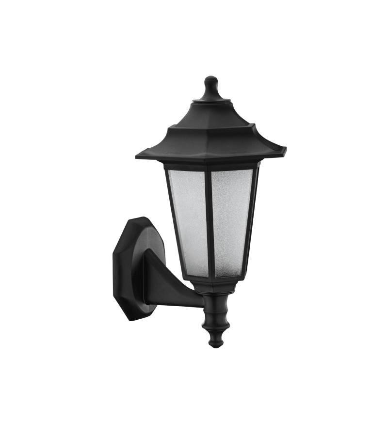 განათება ბაღის BEGONYA-2  LAMP BLACK E27   #400.010.117  TEB ELEKTRIK