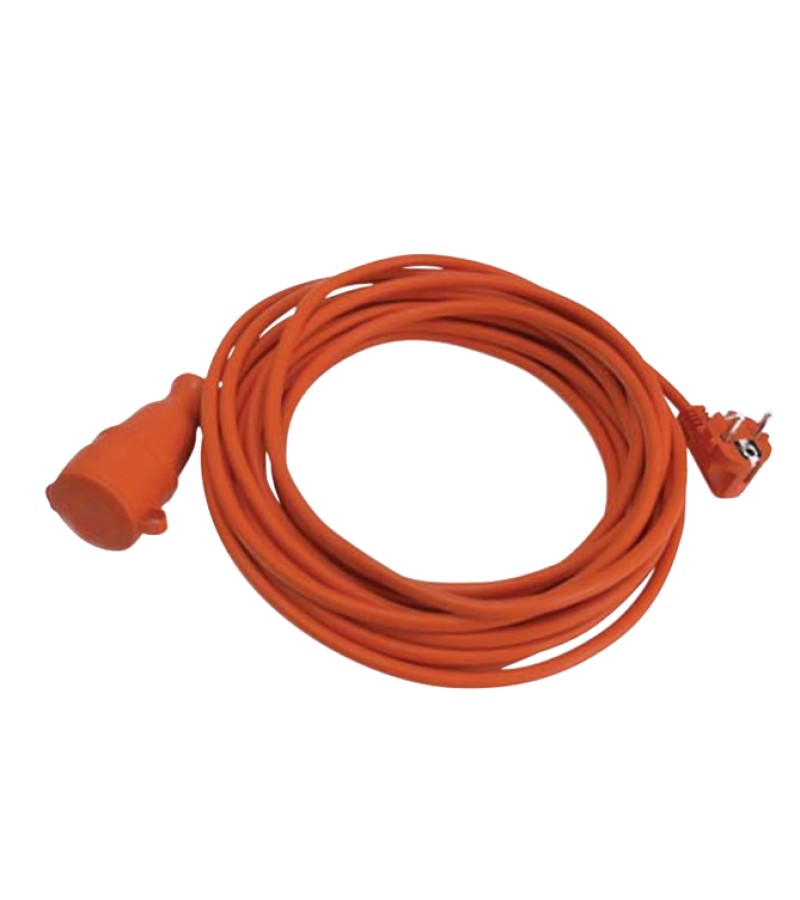 ელ გამაგრძელებელი  20 მ  ნარინჯისფერი   # 800.820.100  (3X1,5მმ)   TEB ELEKTRIK 