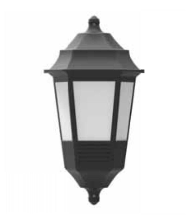 განათება ბაღის კედლის BLACK E27  #400.010.120  TEB ELEKTRIK