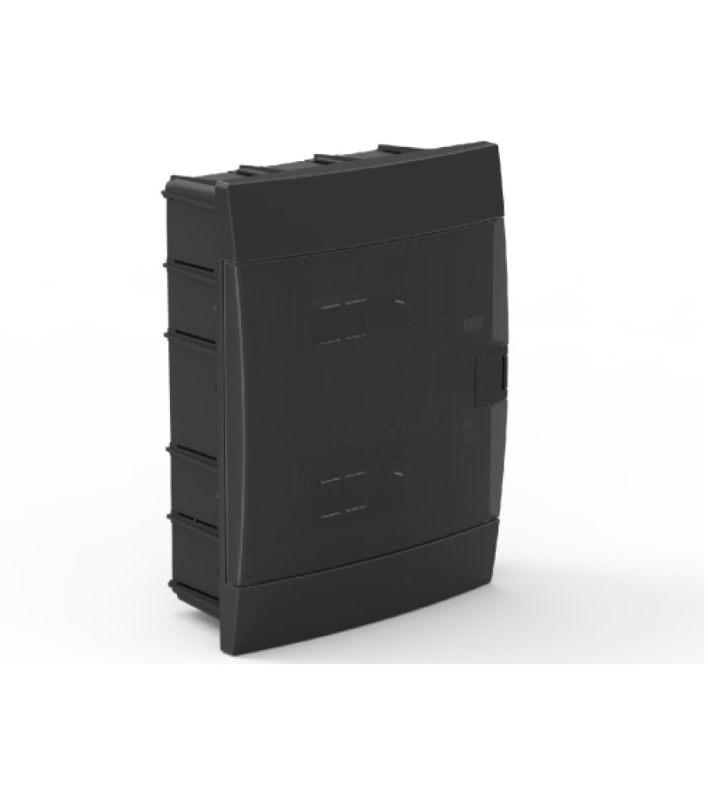 ელ. დამცველის ყუთი  16-ნი ჩასასმელი  შავი  #600.001.161 TEB ELEKTRIK 