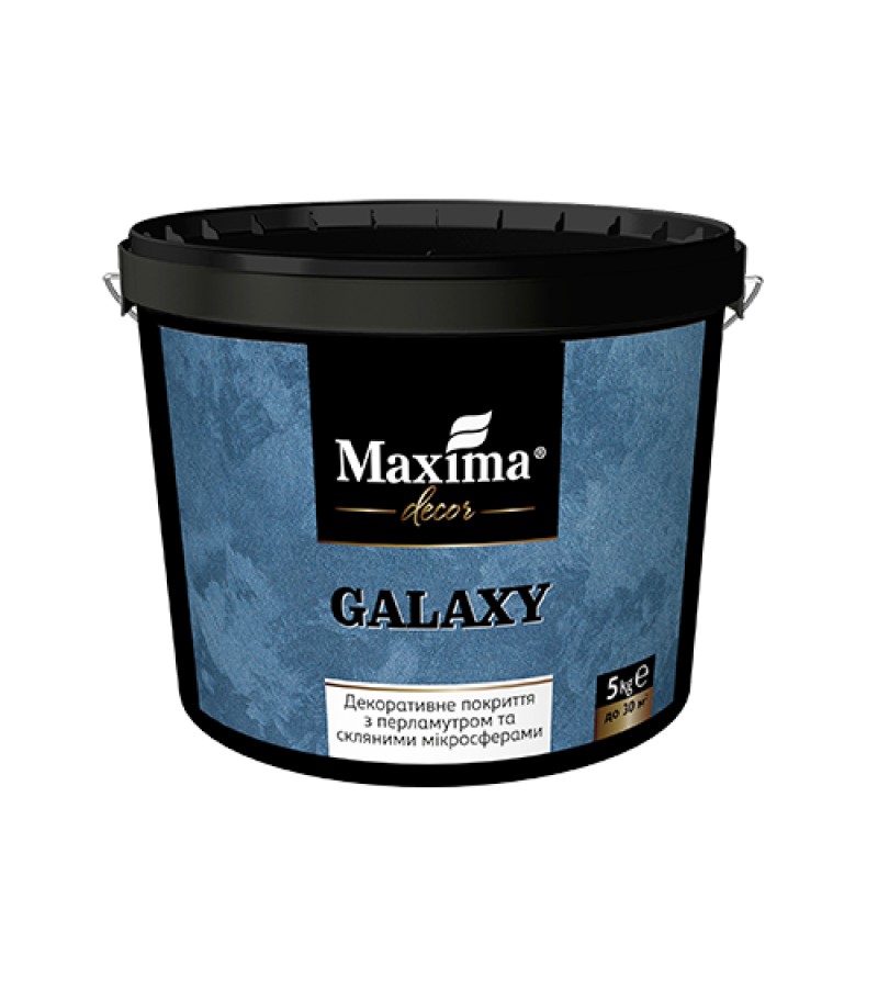 დეკორატიული საღებავი с перламутровым эффектом и стеклянными микросферами Galaxy   1კგ