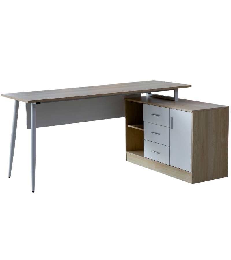 საოფისე მაგიდა  #FSBK-9669  ზომა: 1680*600*760