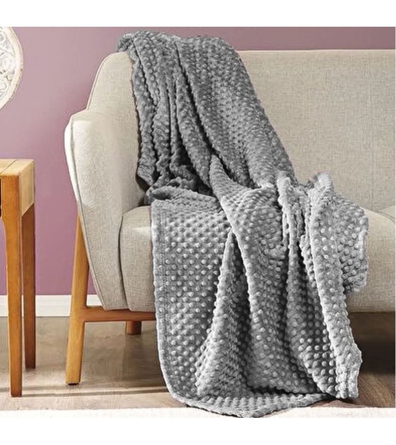 თხელი პლედი (ადიალა)  BATTANIYE  ზომა. 150*220სმ  ფერი. GRI    მწარ. OZDILEK