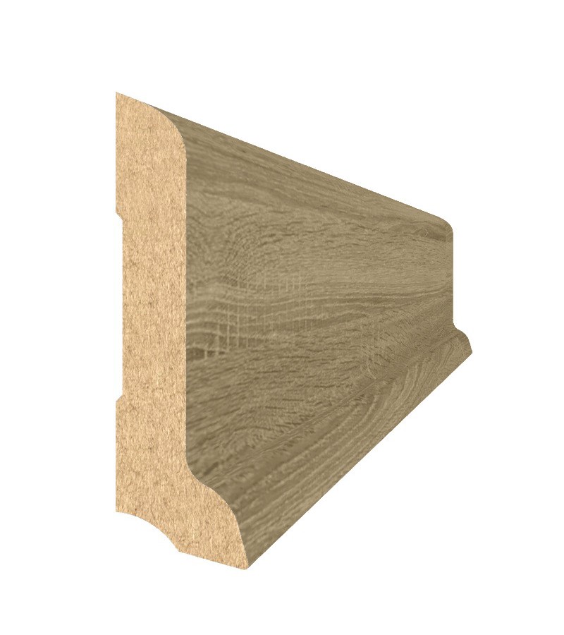 ლამინ. იატაკის პლინტუსი  MDF 18*89*2800  SPR-5040  #8557 GARDENYA FINISH   მწარ.  AGT