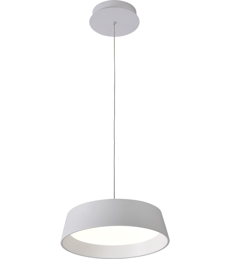 ჭაღი   GZGS-BM8027-P-WHITE  თეთრი  36W*2  ზომა.Ø450