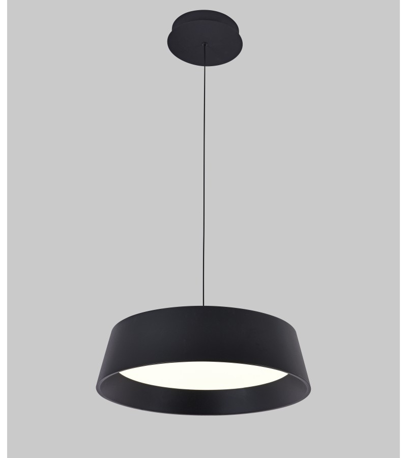 ჭაღი   GZGS-BM8027-P-BK  შავი  36W*2  ზომა.Ø450