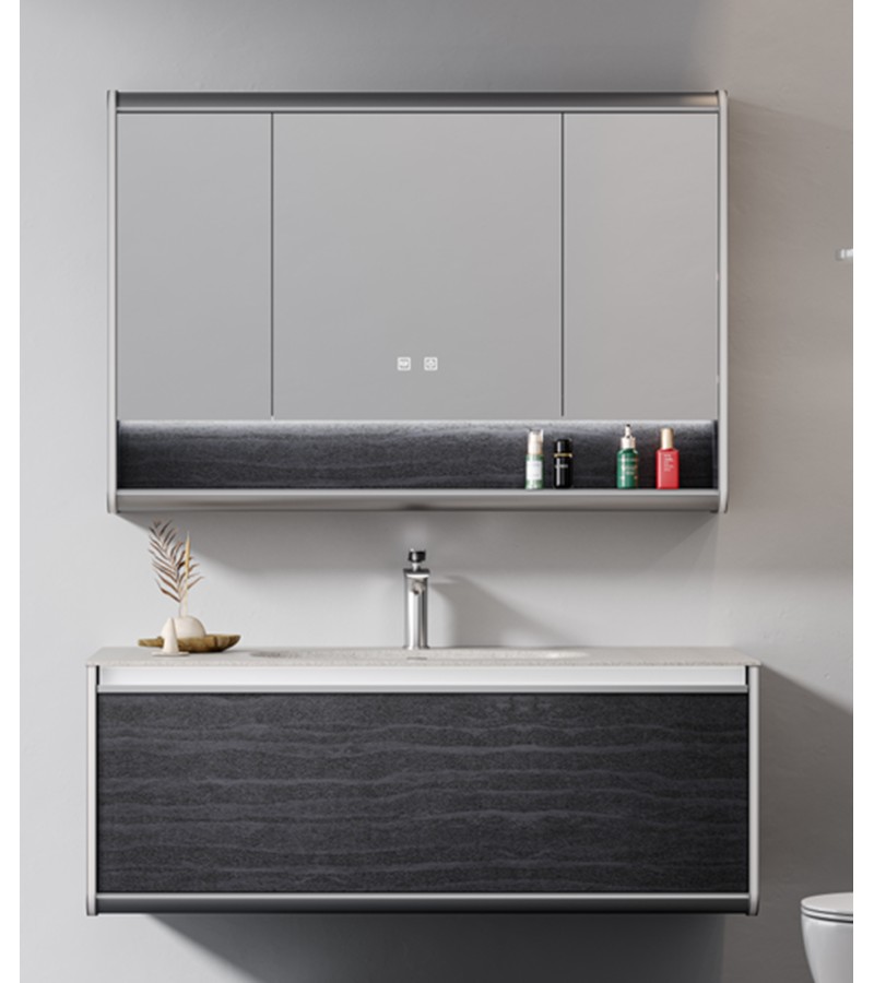 სააბაზანო ავეჯი სარკით  80 სმ   1070-80   მწარ. GDOSTON