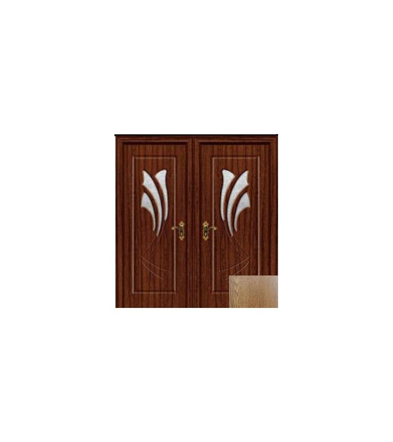 door with glass ორიანი  KM-701D Size  215*75*75*4 color  OAK (1-3)