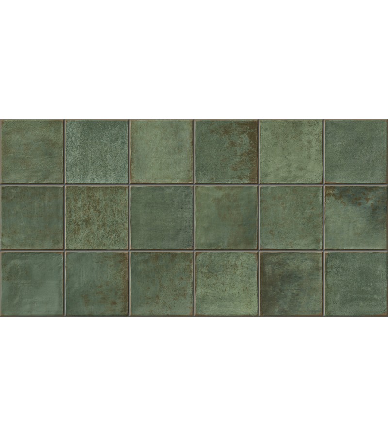 კერამოგრანიტი  EASY BLOCK GREEN  32*62.5    მწარ. MIKONOS MOSAIC SL