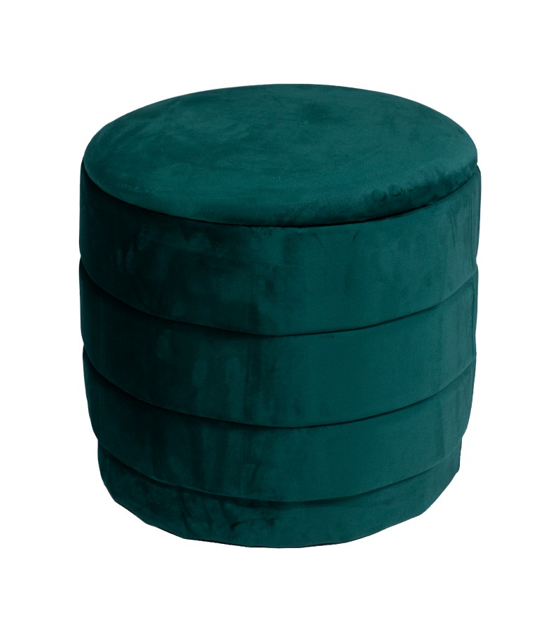 პუფი სათავსოთი, #XYF250347KE-64  (39*39*37)   ფერი. GREEN  მწარ. BAILEY
