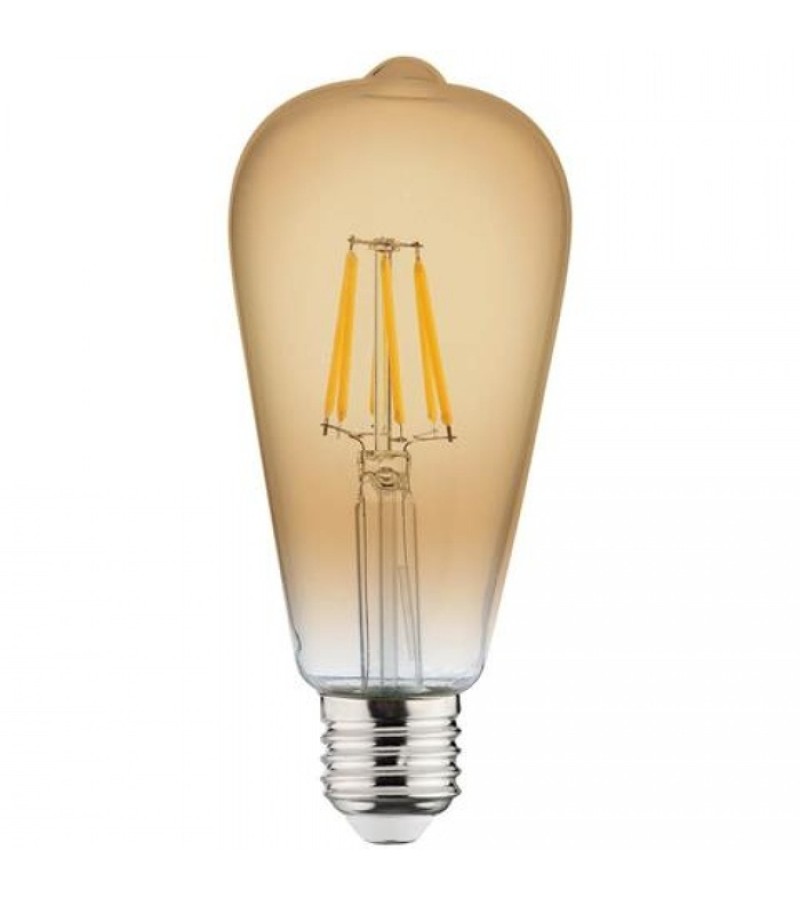 ნათურა  E27  6W  2200K  #001-029-0006  FILMNT BULB   მწარ.  HOROZ ELECTRIC 