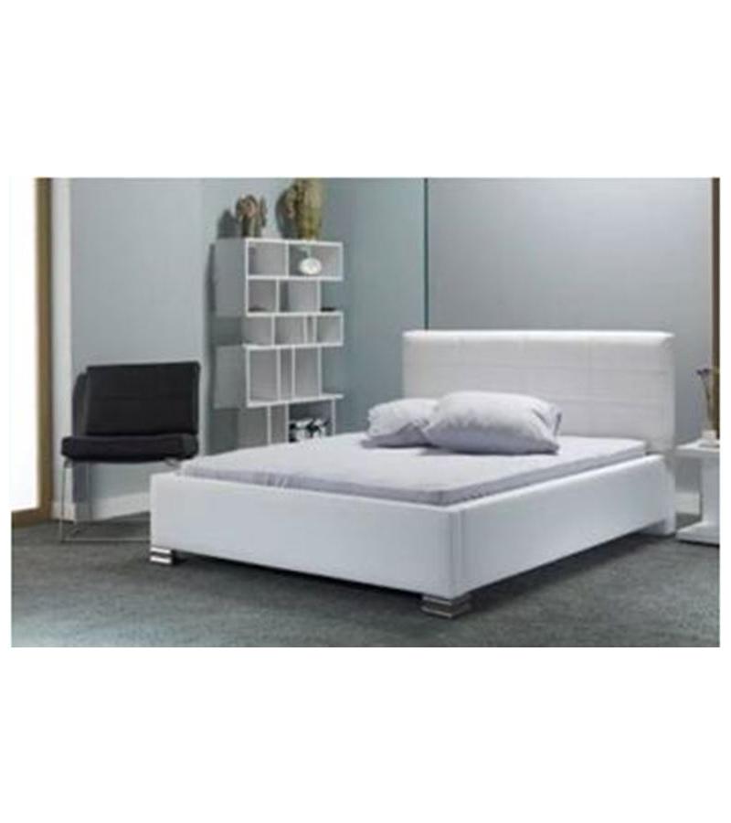 Кровать металлическая БЕРЛИН размер. 160*200 см цветной. АНТРАСИТ Горький. СЕФЕС